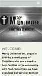 Mobile Screenshot of mercyunlimited.org